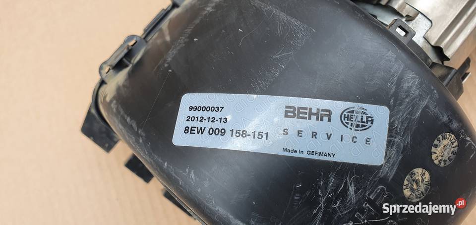 MAN TGA TGX TGS TGL TGM WENTYLATOR DMUCHAWY Karoseria lubuskie Bieleń