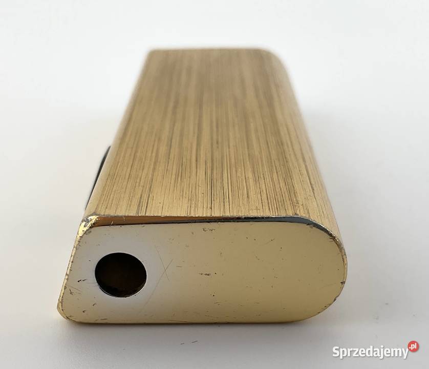 Zapalniczka RONSON Whisper Quiet Gold pudelko
