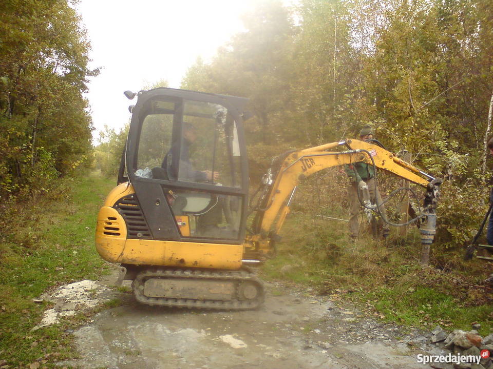 koparka minikoparka jcb wiertnica odwierty Kraków