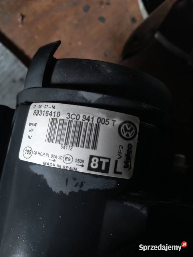 Lampy przód Passat B6 Valeo Dratów