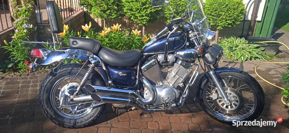 Klasyczny Chopper Yamaha Virago 535 tuning Gniezno sprzedam