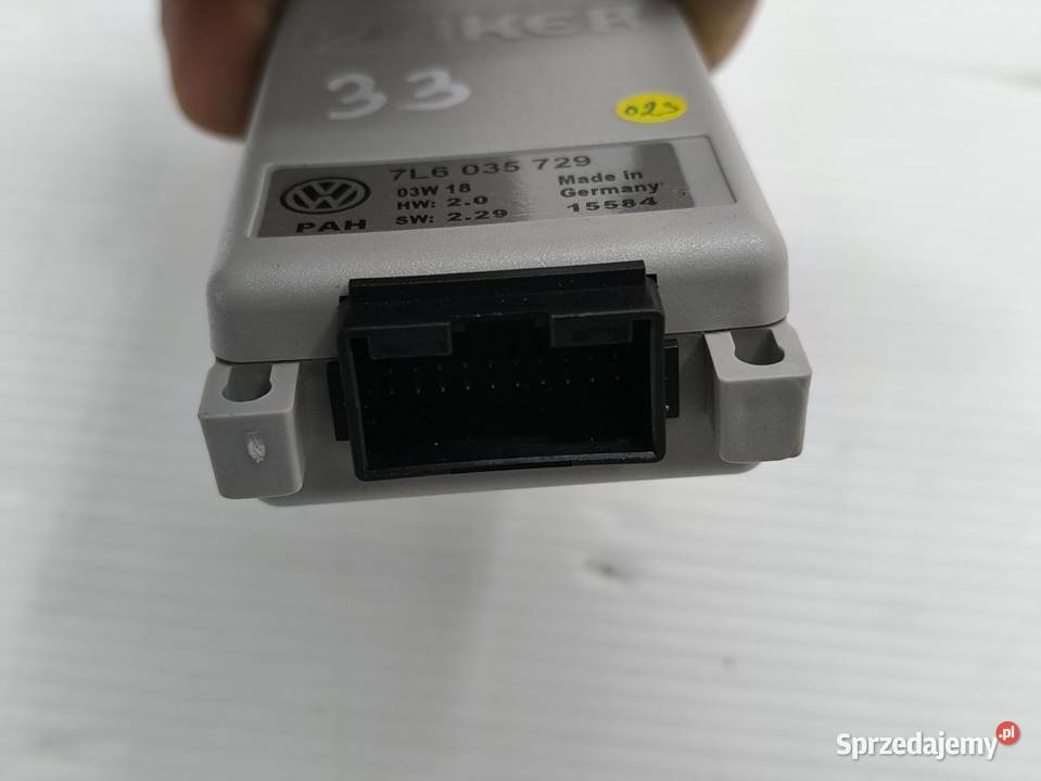 MODUŁ TELEFONU VOLKSWAGEN OE 7L6035729 sprzedam