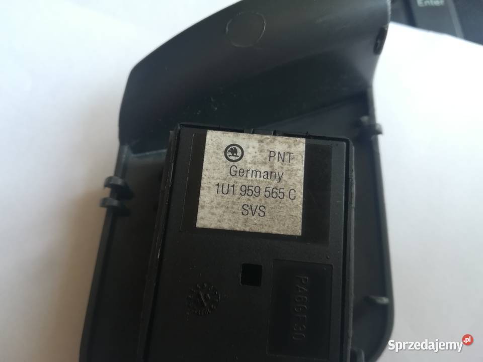 Skoda Octavia I przed FL przełącznik regulacji Łódź