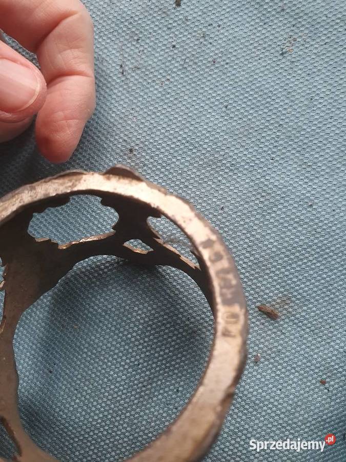 Metalowy uchwyt do szklanki stary rosyjski ZSRR Antyki, Sztuka, Kolekcje mazowieckie Warszawa