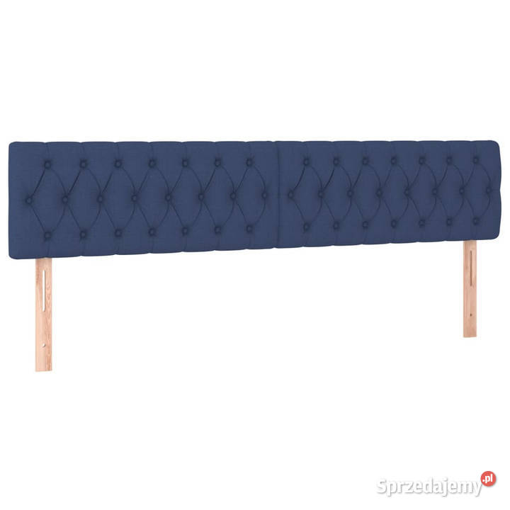 Zagłówek do łóżka z LED niebieski 200x7x7888 Warszawa