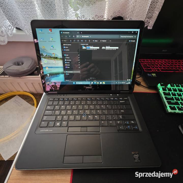 Dell e7440 i7 16gb ramu ssd 500gb DOTYK EKRAN warmińsko-mazurskie Iława