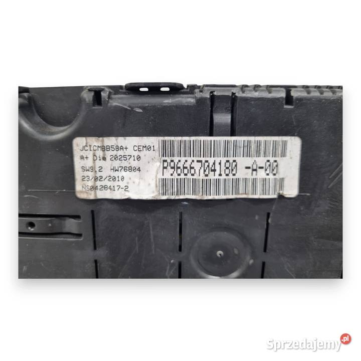 LICZNIK ZEGARY P9666704180A Citroen C4 Picasso Chełm