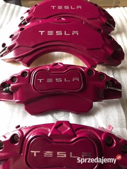 Zestaw 4 osłon zacisków hamulcowych TESLA śląskie Rybnik