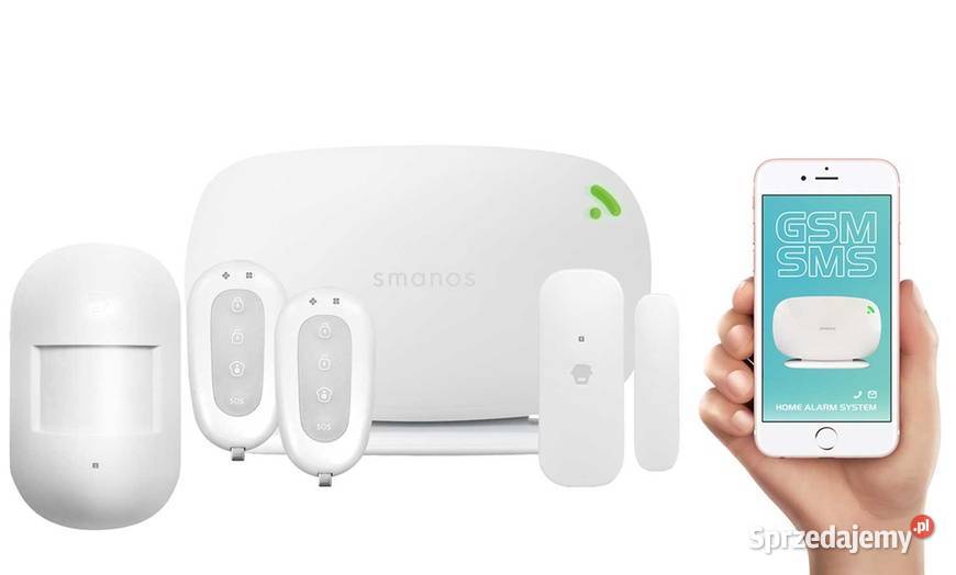 Smanos System Alarmowy Gsm Sms Ios Android X300 śląskie Pyskowice