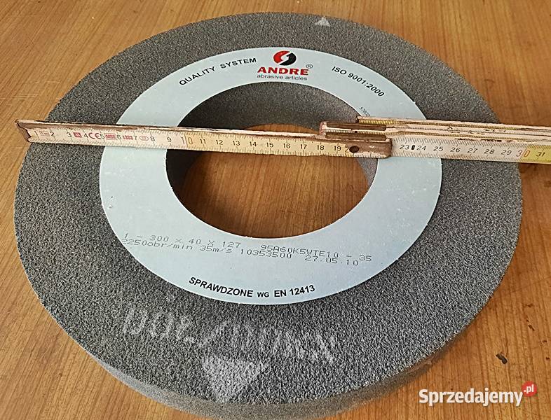 Ściernica szara 300x40x127 Andre Ostrów Wielkopolski sprzedam