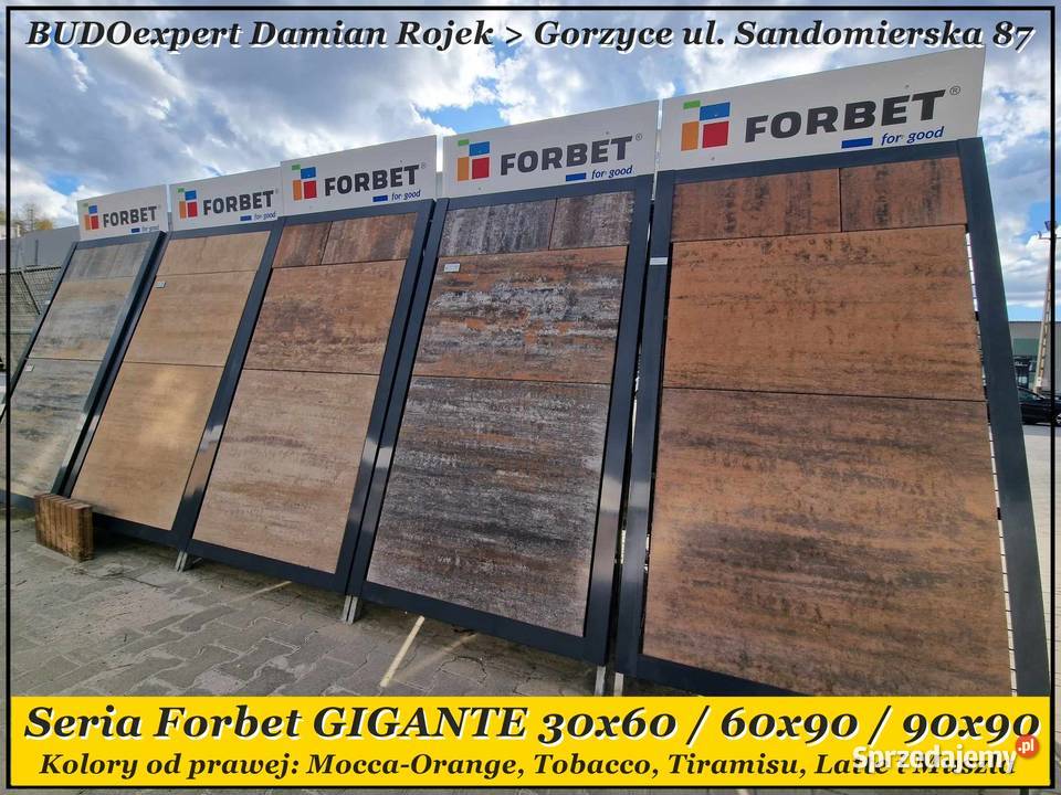 Nowoczesna płyta tarasowa Forbet Gigante Parva podkarpackie Stalowa Wola