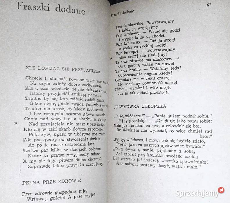 Sobie śpiewam a Muzom Jan Kochanowski Chełm