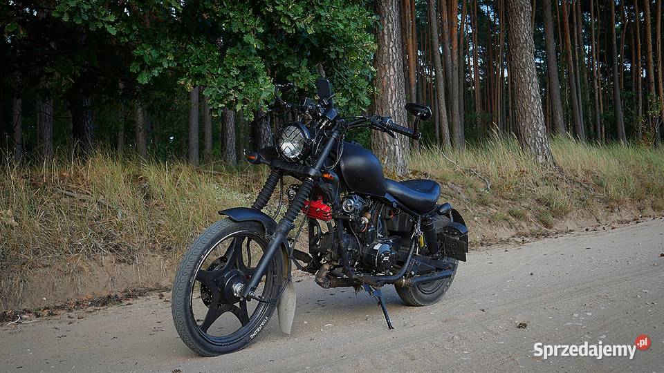 Kingway Bobber swap 125cc Nowy silnik tuning Zbiczno