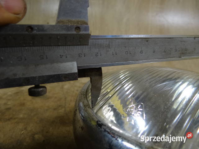 klosz 130 mm lampy IKA mosiężny odblask IFA dkw Żary sprzedam