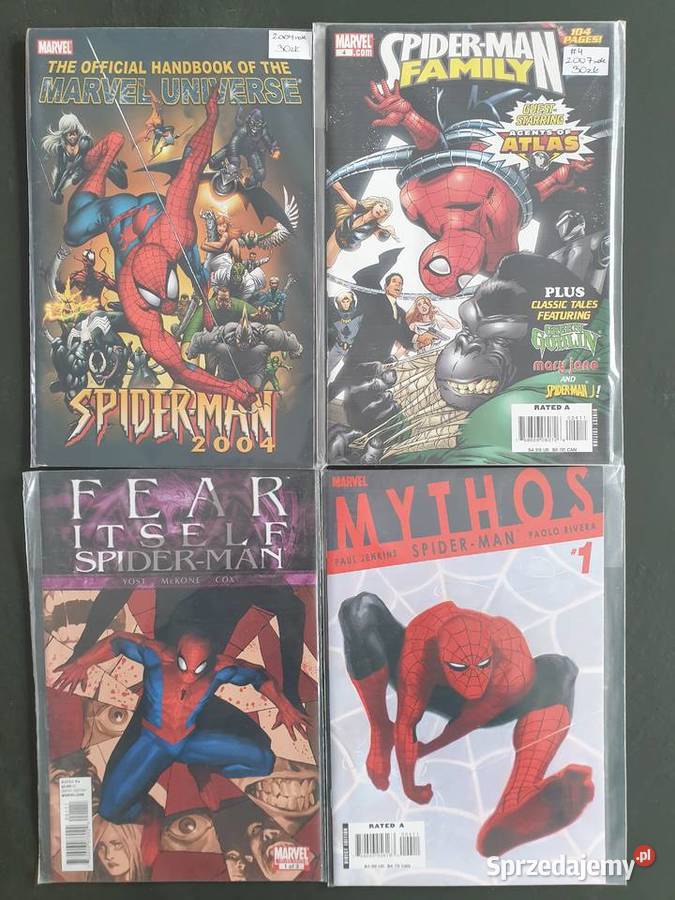 SpiderMan zestaw 21 oryginalnych komiksów USA Gdynia
