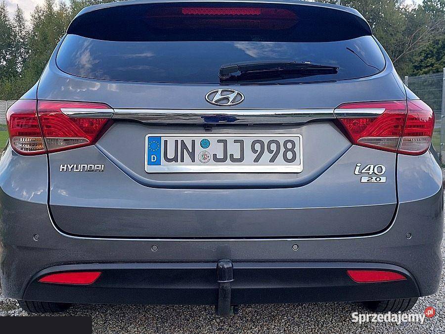 Hyundai i40 20 Premium 177 2012r ZAREJESTROWANY nieuszkodzony Goszcz