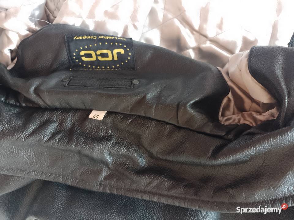 3XL58 Skórzana kurtka męska z Londynu skóra
