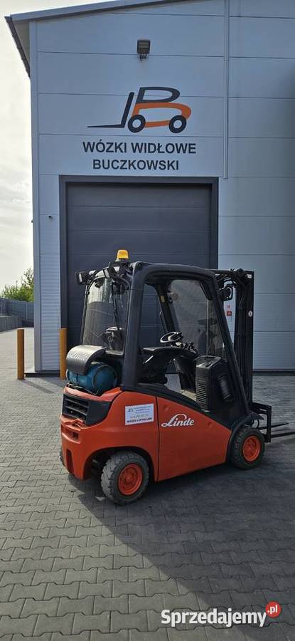 Wózek widłowy LINDE H16T01 z 2015r Maszt Triplex Wózki widłowe