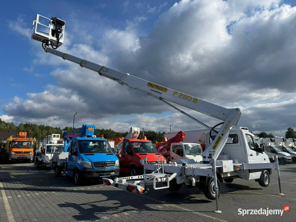 Mercedes Sprinter Zwyżka Podnośnik Koszowy Widełki
