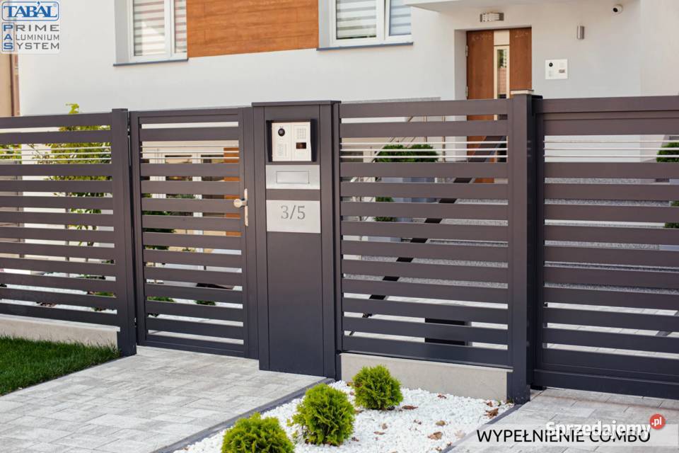 Brama aluminiowa przesuwna skrzydłowa Lublin
