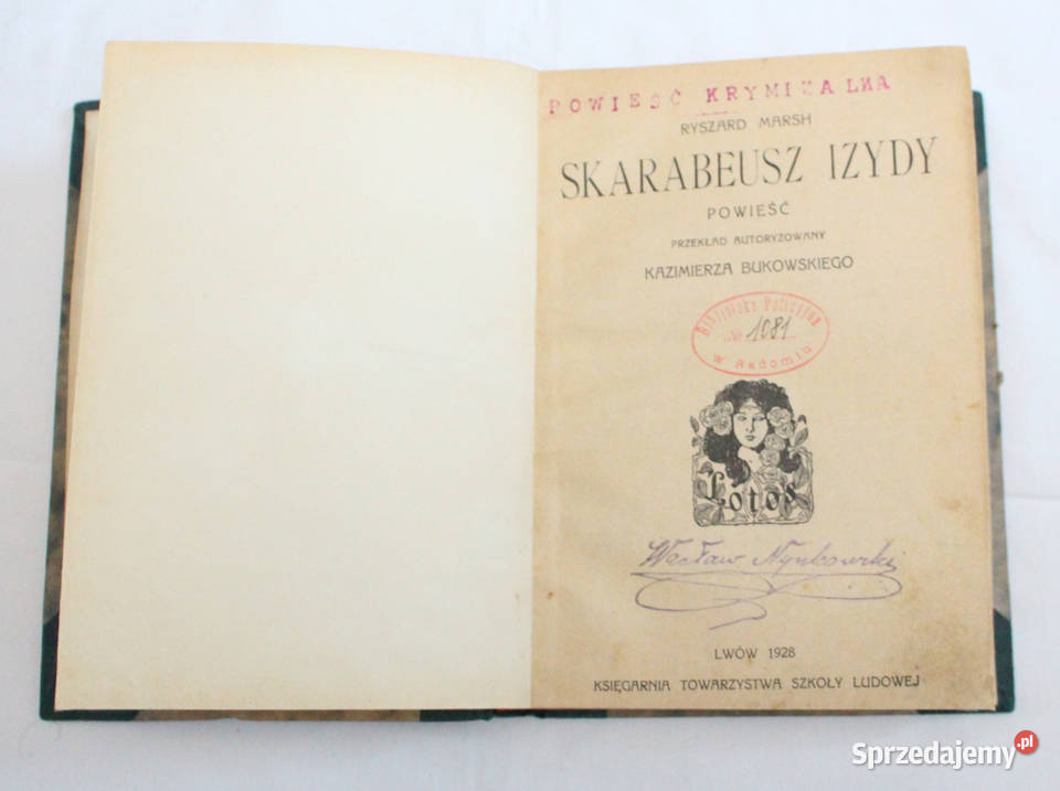 Powieści przedwojenne 1928 1937 Warszawa