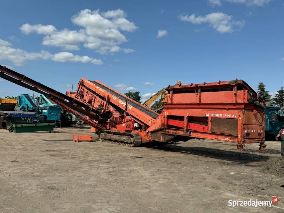 Terex Finlay 693 Mobilny przesiewacz Kołodziejewo sprzedam