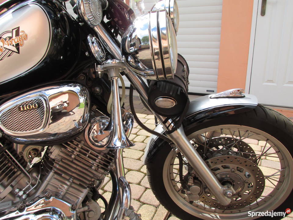 Yamaha Virago 1100 kufry Łódź
