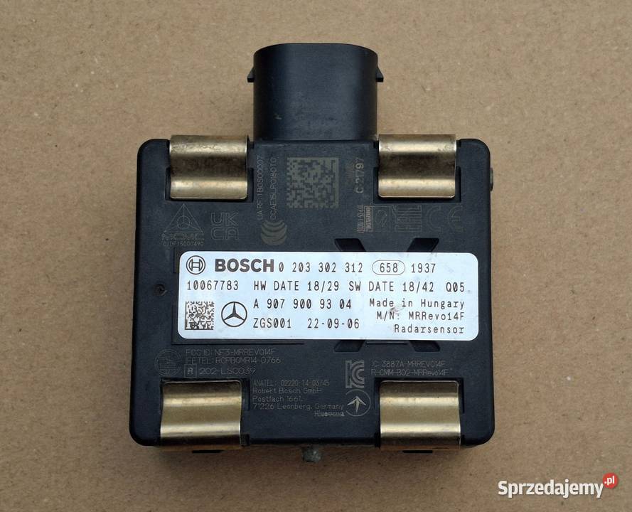 MERCEDES SPRINTER W907 W910 RADAR SENSOR dostawcze Bieleń