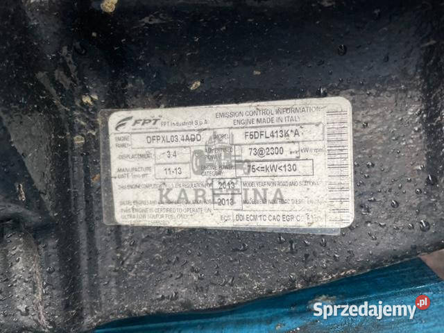 Silnik Fpt F5DFL413K NOWY wielkopolskie Jastrzębniki sprzedam