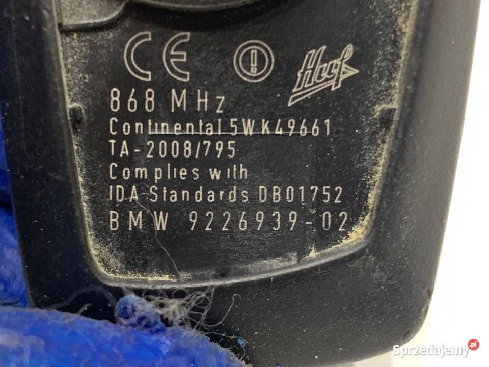 KLUCZYK BMW F11 9226939 0917 PILOT IMMOBILISERA