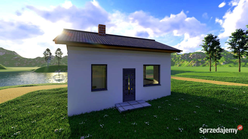 Projekt domu ZG47 na zgłoszenie 5m ROD Sosnowiec