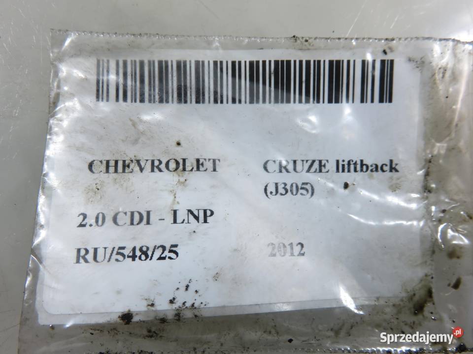 WTRYSKIWACZ CHEVROLET CRUZE 20 Dsl 25183185 małopolskie