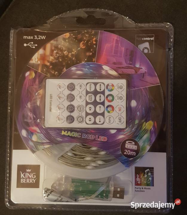 TAŚMY LED King Berry Music Magic RGB LED