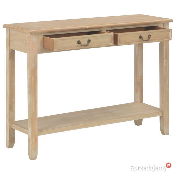 Stolik konsola 110 x 35 x 80 drewniany WM249904 Warszawa