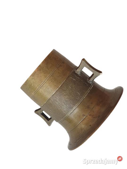 Stary mosiężny moździerz kuchenny sygnowany lata Pozostałe Cieszyn sprzedam