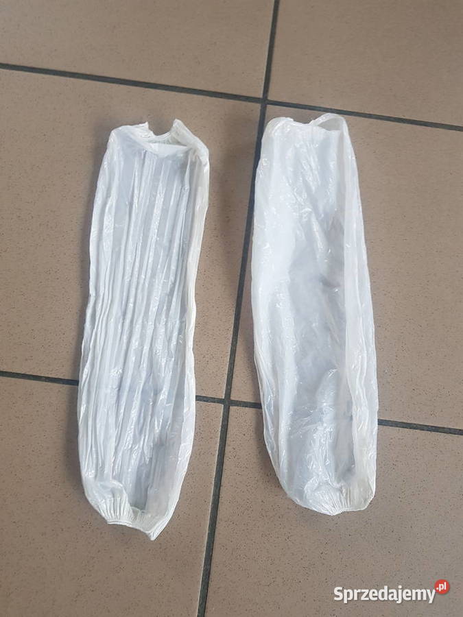 Zarękawki foliowe białe ochronne Lubliniec sprzedam