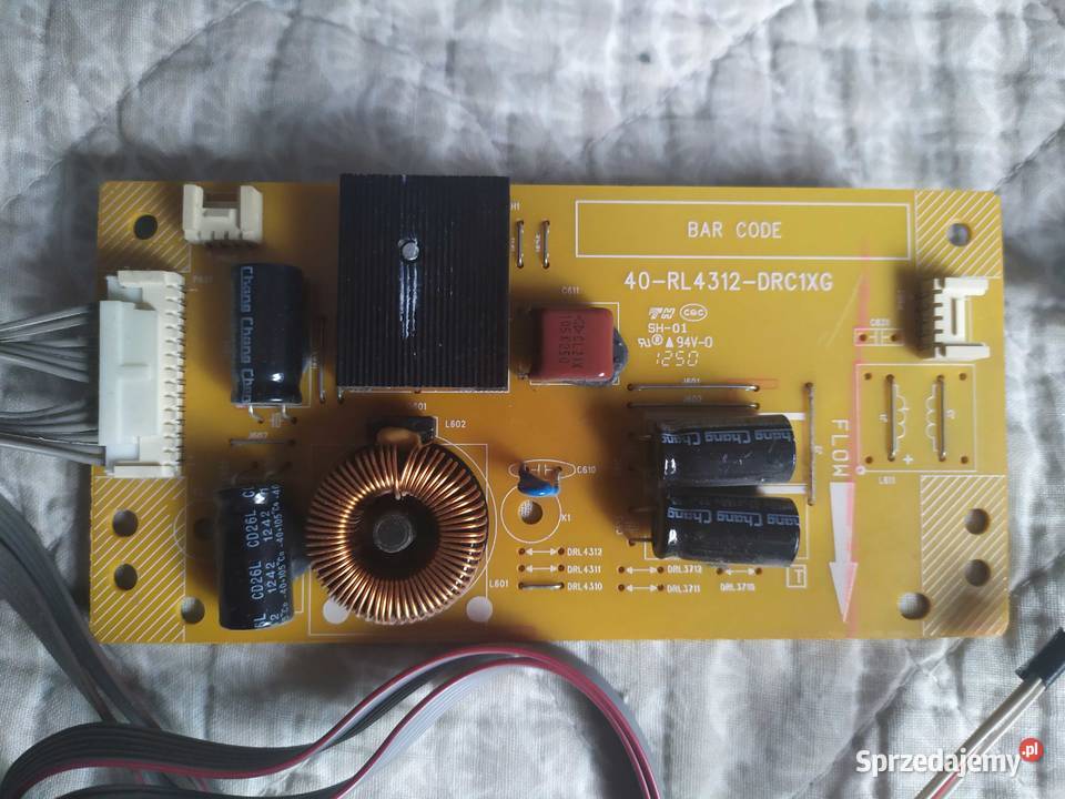 Części TV LCD Hannspree HSG1241 zasilacz płyta Telewizory