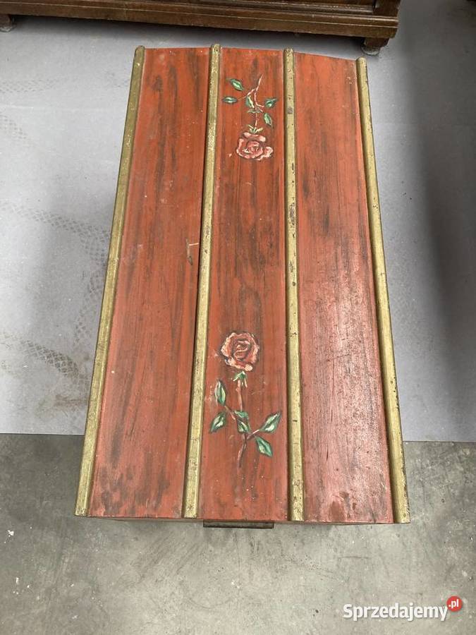 Skrzynia drewniana stan Wolsztyn