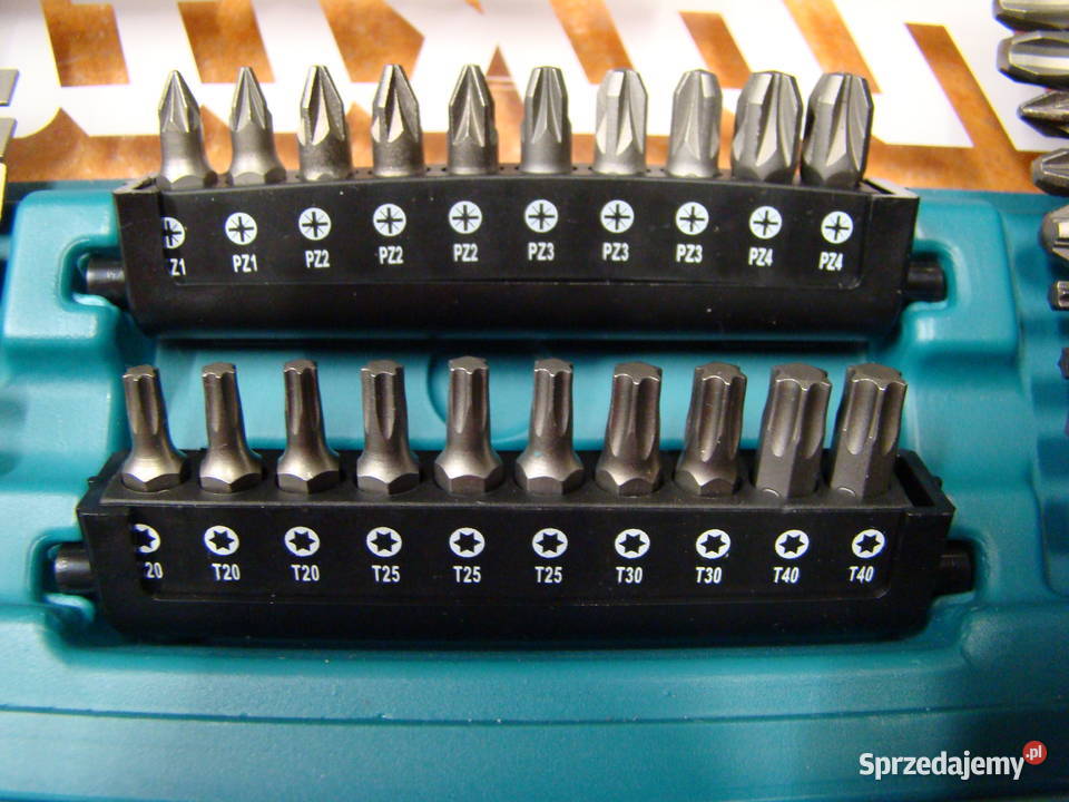 Zestaw wierteł bitów akcesorii MAKITA 104 PC Ref Narzędzia Bielsko-Biała