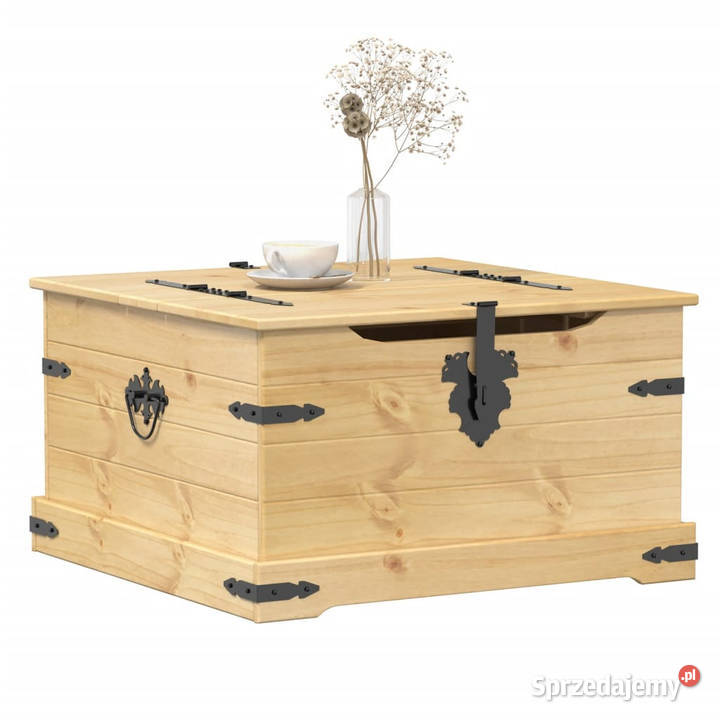 Skrzynia Corona 78x78x45 lite drewno sosnowe Warszawa