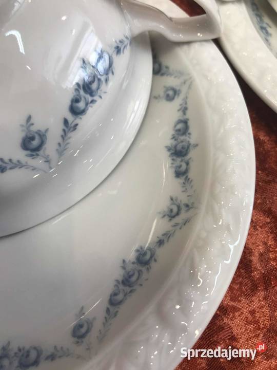 Bulionowki Rosenthal Maria Rosenkante Blau 3 Wyposażenie wnętrz świętokrzyskie Kielce