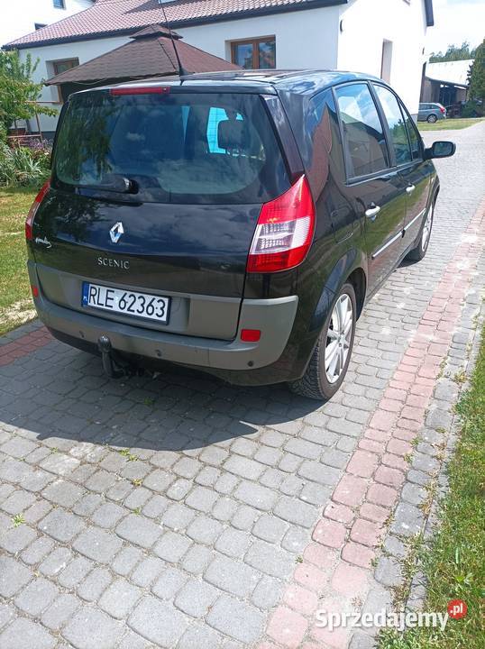 Renault Scenic II 20 benzyna 135 gaz STAG nieuszkodzony Nowa Sarzyna