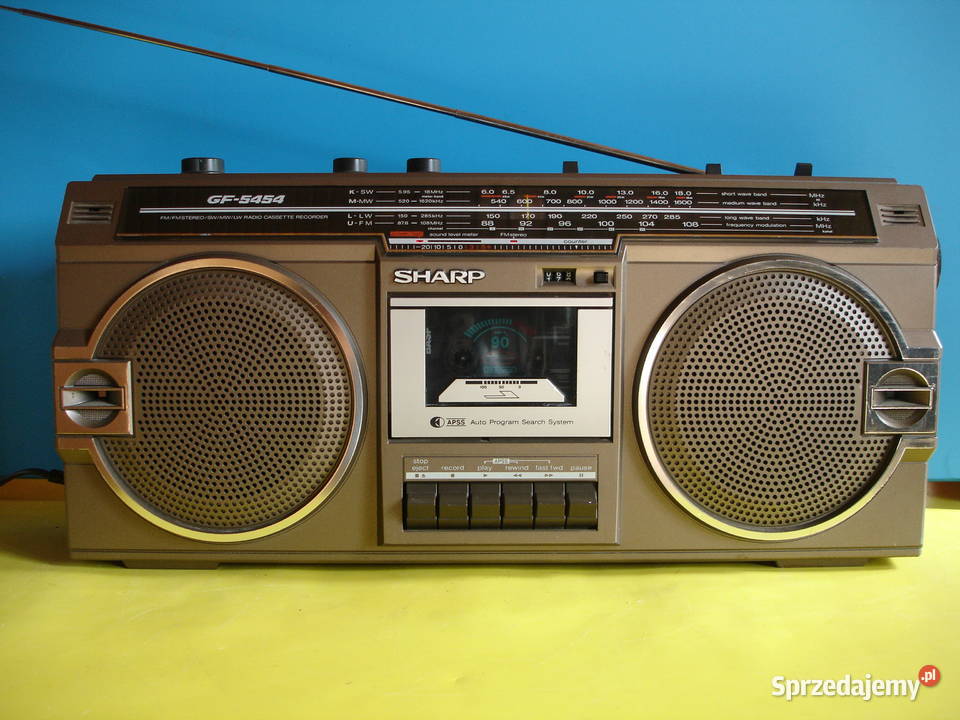 Radiomagnetofon SHARP GF5454HB Zielona Góra