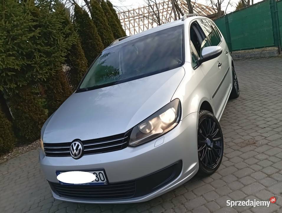 TOURAN ŁADNY 16 TDI 1 WŁAŚĆ ZAREJESTR wspomaganie kierownicy mazowieckie