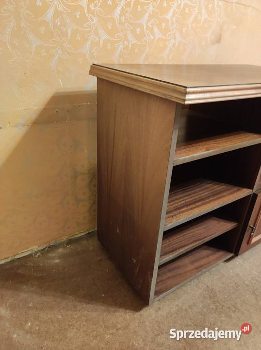Drewniana Szafka z Czasów PRL Żywiec