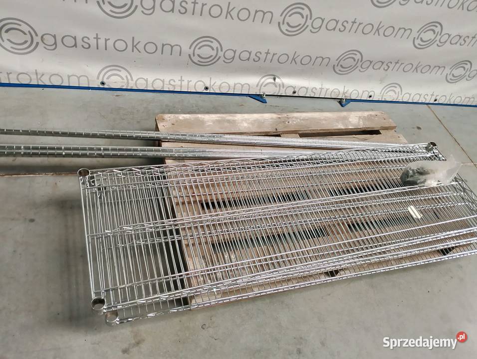 Regał chromowany 152x46x185 Gastronomia dolnośląskie Wrocław