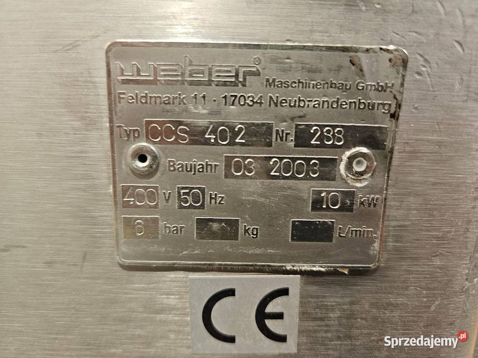 Linia do krojenia Weber Krajalnica Waga sprzedam