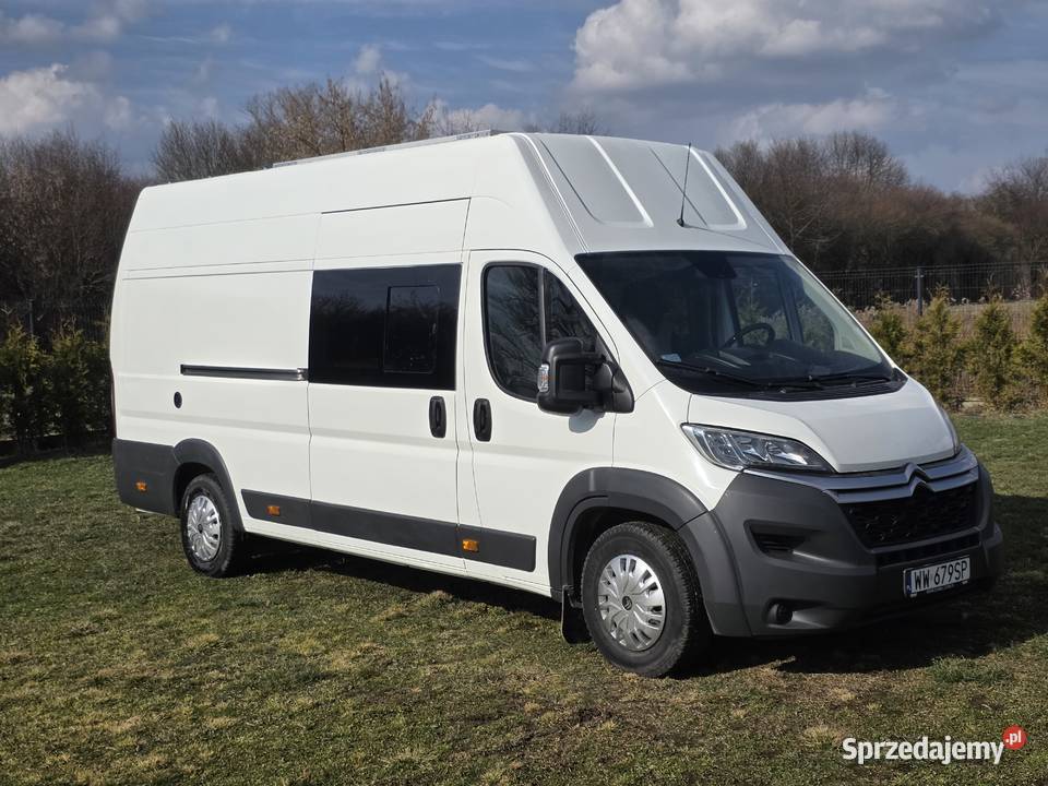 Kamper campervan jumper nowa zabudowa Faktura Warszawa