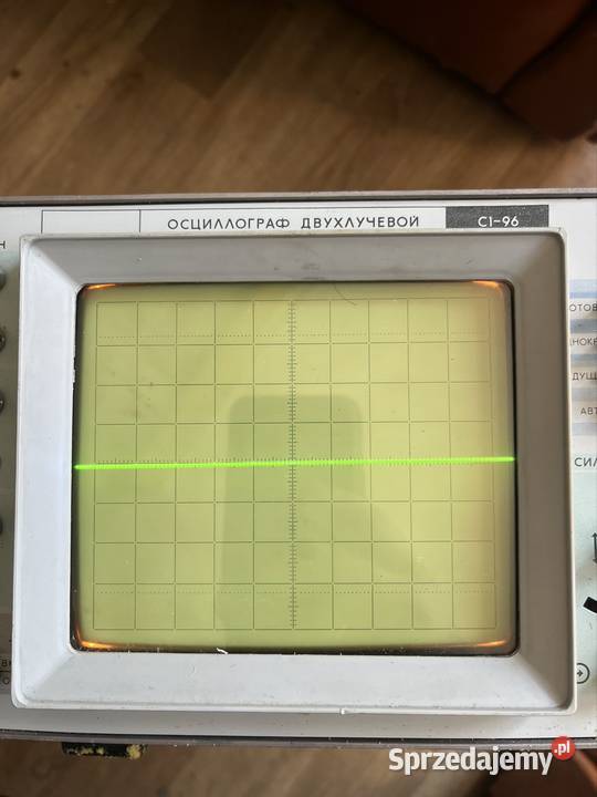 Oscyloskop C196 S196 z instrukcją sprawny Elektronika