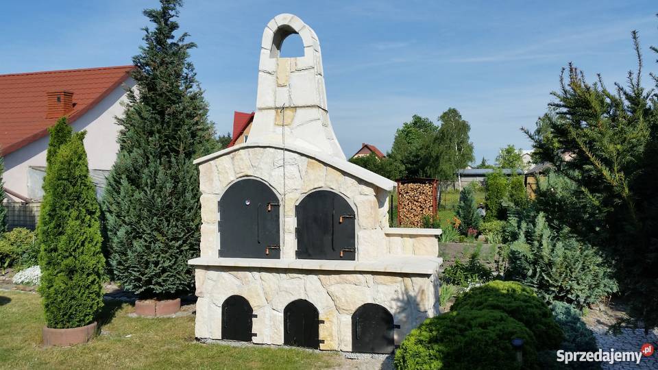 wędzarnia z grillem wędzarnia murowana z Niestachów